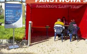 Mobilny Punkt Szczepień i Narodowego Spisu Powszechnego Ludności i Mieszkań w Łagiewnikach (1)