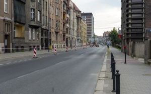 Tymczasowa organizacja ruchu przy ul. Miarki. Rozpoczęły się prace nad nowym oznakowaniem (3)