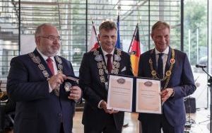 20 lat partnerstwa z Recklinghausen - uroczystości jubileuszowe - wręczenie Medalu Miasta Bytomia (4)