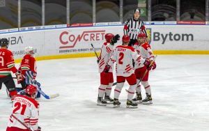 Hokejowa reprezentacja Polski pokonała w Bytomiu Węgrów (12)
