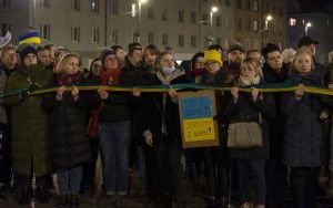 Manifestacja w geście solidarności z Ukrainą  (9)