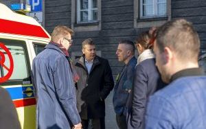 Ambulans zakupiony dla Drohobycza już w drodze na polsko-ukraińską granicę (9)