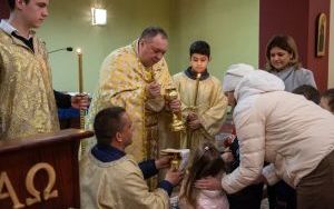 Liturgia wielkanocna dla Ukraińców. Wzięło w niej udział dzisiaj kilkaset osób (1)