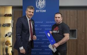 Prezydent pogratulował sukcesów bytomskim pięściarzom (2)