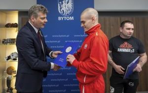 Prezydent pogratulował sukcesów bytomskim pięściarzom (3)