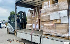 Kolejny transport darów dla uchodźców (2)