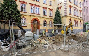 Rewitalizacja ul. Dworcowej. Co dzieje się na placu budowy? (3)