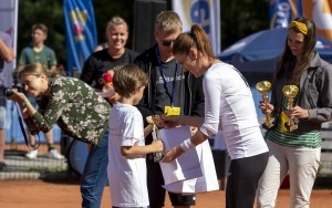 Agnieszka Radwańska na bytomskich kortach. Była wiceliderka rankingu WTA promowała tenis wśród najmłodszych (5)