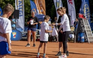 Agnieszka Radwańska na bytomskich kortach. Była wiceliderka rankingu WTA promowała tenis wśród najmłodszych (7)