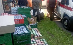 Kolejny transport darów od bytomianki mieszkającej w Niemczech  (1)