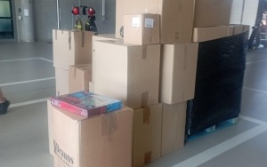 Kolejny transport darów od bytomianki mieszkającej w Niemczech  (3)