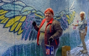 Mural w przejściu podziemnym przy ul. Arki Bożka (1)