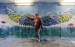Mural w przejściu podziemnym przy ul. Arki Bożka (7)