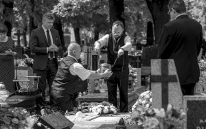  Urna z prochami aktorki Krystyny Królówny spoczęła w Bytomiu (7)