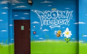Graffiti na ścianach Żłobka Miejskiego nr 1 (3)