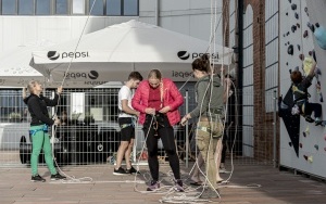 Miłośnicy wspinaczki świętowali pierwszą rocznicę udostępnienia obiektów w Centrum Sportów Wspinaczkowych i Siłowych w Rozbarku (13)