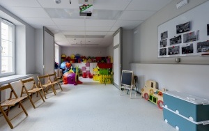 Jedna z sal Centrum Usług Społecznych po remoncie 
