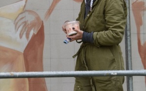 Powstaje mural poświęcony Brunonowi Schulzowi (1)