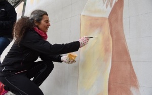 Powstaje mural poświęcony Brunonowi Schulzowi (2)