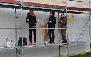 Powstaje mural poświęcony Brunonowi Schulzowi (7)