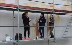 Powstaje mural poświęcony Brunonowi Schulzowi (8)