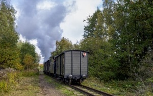 Pasażerowie wąskotorówki przeszli odprawę paszportową. To kolejna atrakcja przygotowana przez SGKW (18)