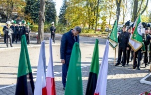 Prezydent, górnicy oraz przedstawiciele władz kopalni i związków zawodowych upamiętnili tragicznie zmarłych górników z KWK „Dymitrow” (14)