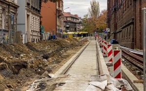 Trwa modernizacja torowisk tramwajowych w Bytomiu (4)