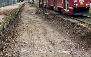 Trwa modernizacja torowisk tramwajowych w Bytomiu (8)