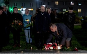 Noc, która wstrząsnęła miastem. 84 lata temu miała miejsce „Kristallnacht” w Bytomiu. Mieszkańcy upamiętnili ofiary tragicznych wydarzeń w 1938 roku (5)