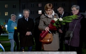 Noc, która wstrząsnęła miastem. 84 lata temu miała miejsce „Kristallnacht” w Bytomiu. Mieszkańcy upamiętnili ofiary tragicznych wydarzeń w 1938 roku (6)