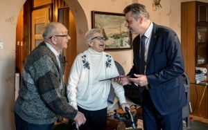 Prezydent odwiedził małżeńskich jubilatów  (3)