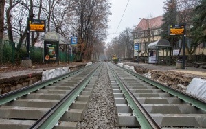 Trwa modernizacja torowiska tramwajowego z centrum Bytomia do zajezdni w Bytomiu - Stroszku (4)