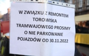 Tramwaje Śląskie zmodernizują dodatkowy odcinek torowiska tramwajowego wzdłuż ul. Powstańców Warszawskich (1)