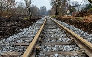Kolejny odcinek kolei wąskotorowej zmodernizowany (1)