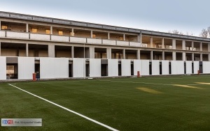  Trwa budowa obiektu piłkarskiego Polonii Bytom. Kontynuowane są prace przy budynku klubowym  (2)