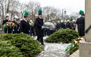 Pod obeliskiem na cmentarzu przy ul. Staffa upamiętniono dzisiaj 122 ofiary tragicznego wybuchu pyłu węglowego w KWK Rozbark (7)