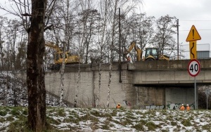Uwaga kierowcy! Utrudnienia drogowe w rejonie wiaduktów nad ul. Strzelców Bytomskich i Dąbrowa Miejska (4)