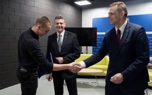 Prezydent Bytomia pogratulował mistrzostwa Polski młodym hokeistom Polonii Bytom [ (6)