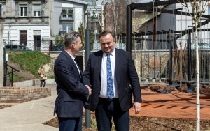 Marszałek Jakub Chełstowski z wizytą w Bytomiu (2)