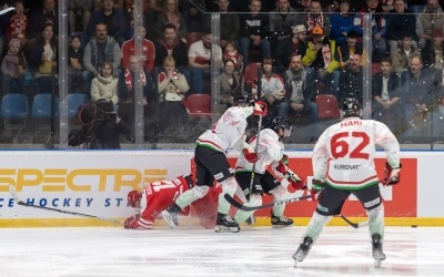 Ostatni sprawdzań hokejowej reprezentacji Polski za nami. W Bytomiu Polacy pokonali 3:2 Węgrów (2)