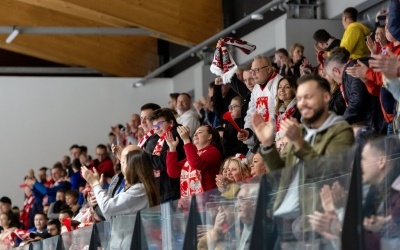 Ostatni sprawdzań hokejowej reprezentacji Polski za nami. W Bytomiu Polacy pokonali 3:2 Węgrów (15)