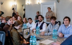 Wizyta młodzieży z Recklinghausen w Urzędzie Miejskim w Bytomiu (2)