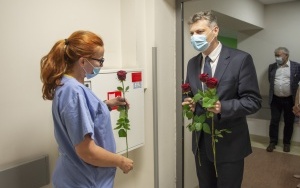 Prezydent złożył życzenia pielęgniarkom (1)