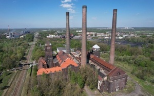 Rozpoczyna się remont dachu wieży wodno-zegarowej Elektrociepłowni Szombierki  (1)