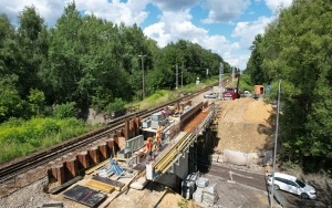 Od 21 sierpnia zamknięty przejazd pod wiaduktem nad ul. Dąbrowa Miejska (3)