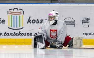 Kadra Narodowa Juniorek U18 w hokeju na lodzie trenuje w Bytomiu (5)