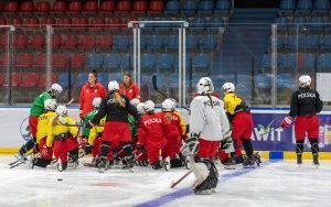 Kadra Narodowa Juniorek U18 w hokeju na lodzie trenuje w Bytomiu (9)