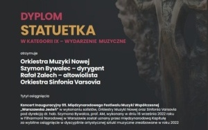 Muzyczne Orły dla Orkiestry Muzyki Nowej z Bytomia (1)