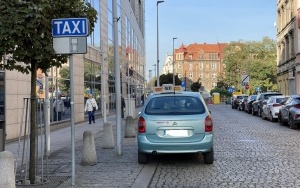 Nowe oznakowanie postoju taksówek w mieście  (7)